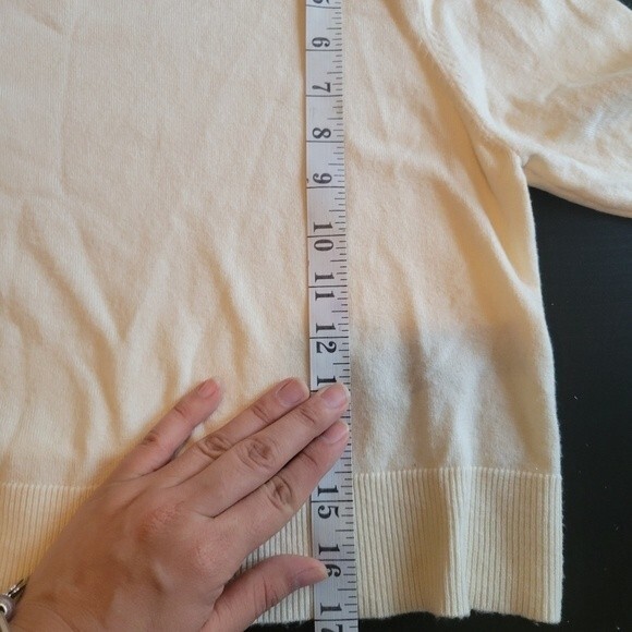 Zara Knit Sweater Cropped Size Small - Picture 2 of 8